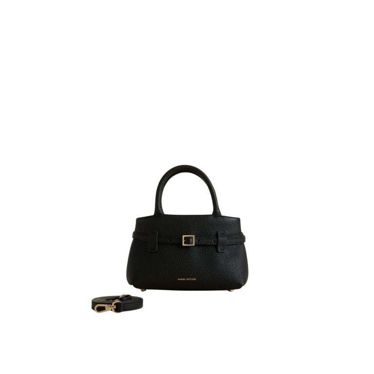 Manu Atelier Le Cambon 20 Black luxury Bags from  Luxury Handbags Marketplace