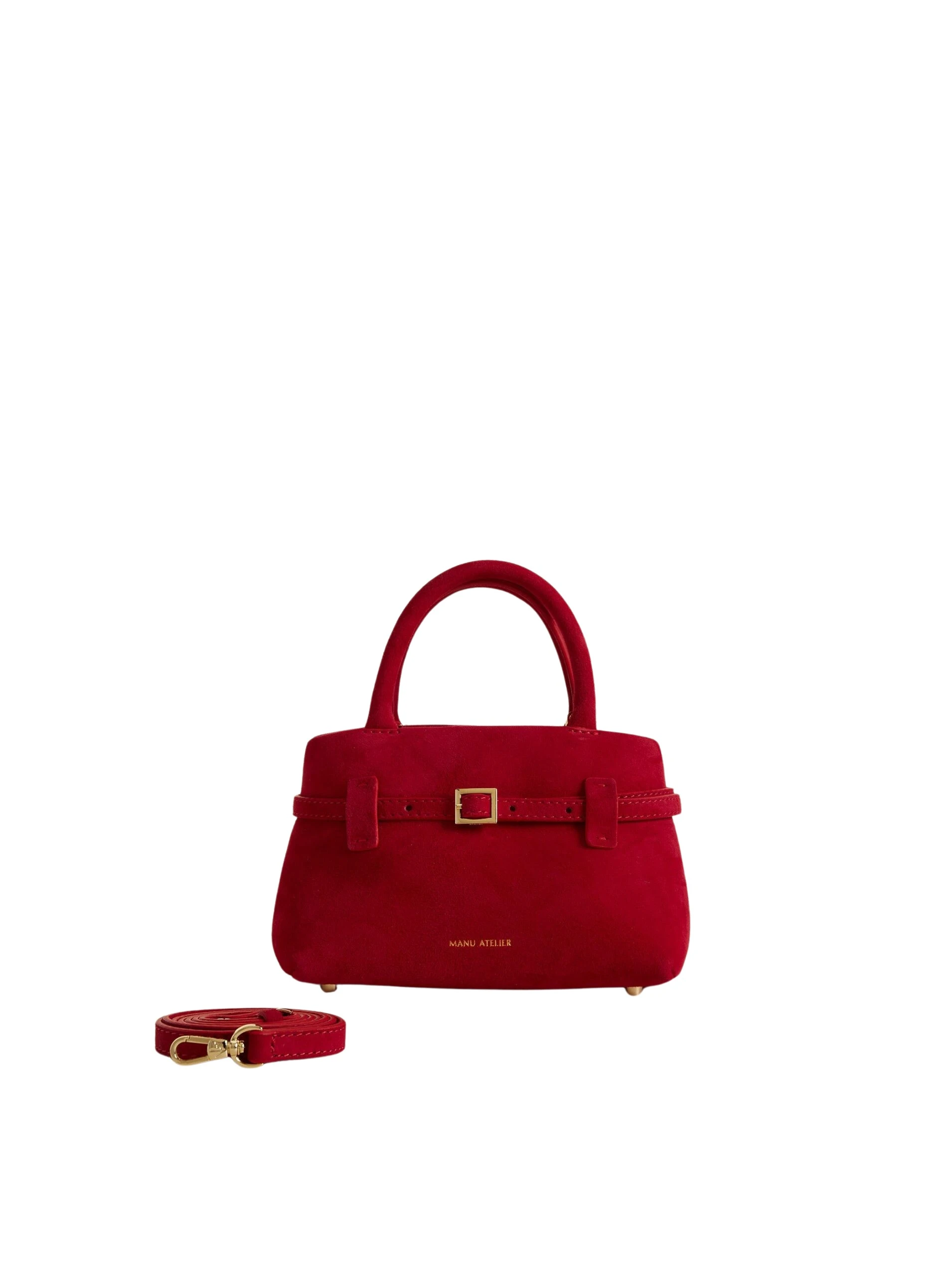 Manu-Atelier-Le-Cambon-20-Red-Suede-scaled59986_nobg Manu Atelier Le Cambon 20 Red Suede luxury Bags from Luxury Handbags Marketplace