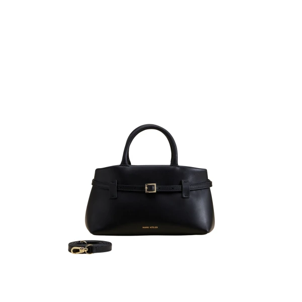 Manu Atelier Le Cambon 25 Black Soft luxury Bags from  Luxury Handbags Marketplace