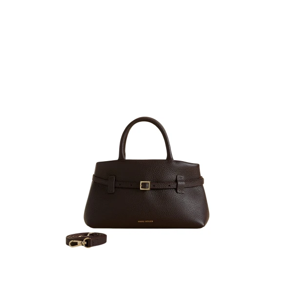 Manu Atelier Le Cambon 25 Deep Brown luxury Bags from  Luxury Handbags Marketplace