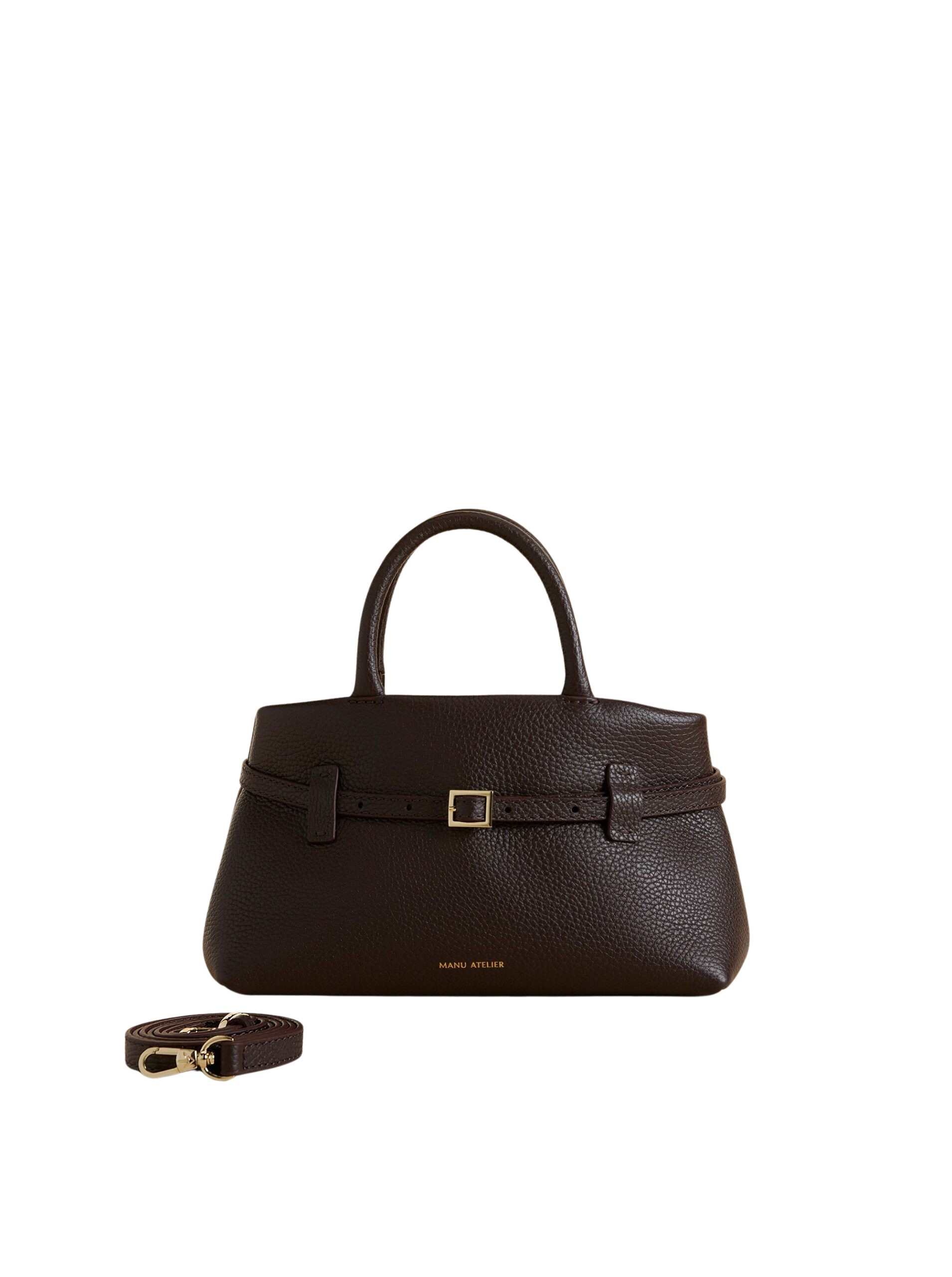 Manu Atelier Le Cambon 25 Deep Brown luxury Bags from  Luxury Handbags Marketplace