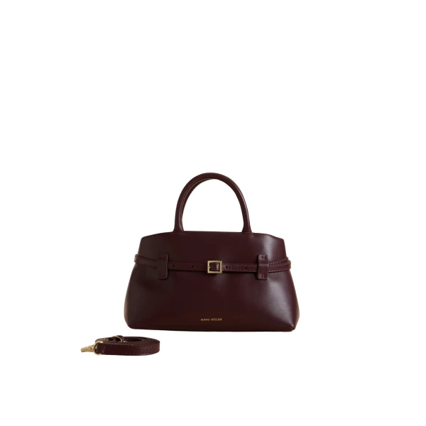 Manu Atelier Le Cambon 25 Merlot Soft luxury Bags from  Luxury Handbags Marketplace