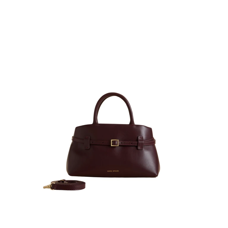 Manu Atelier Le Cambon 25 Merlot Soft luxury Bags from  Luxury Handbags Marketplace