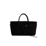 Manu Atelier Le Cambon 35 Black Suede luxury Bags from  Luxury Handbags Marketplace