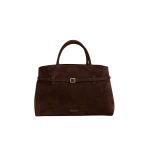 Manu Atelier Le Cambon 35 Deep Brown Suede luxury Bags from  Luxury Handbags Marketplace