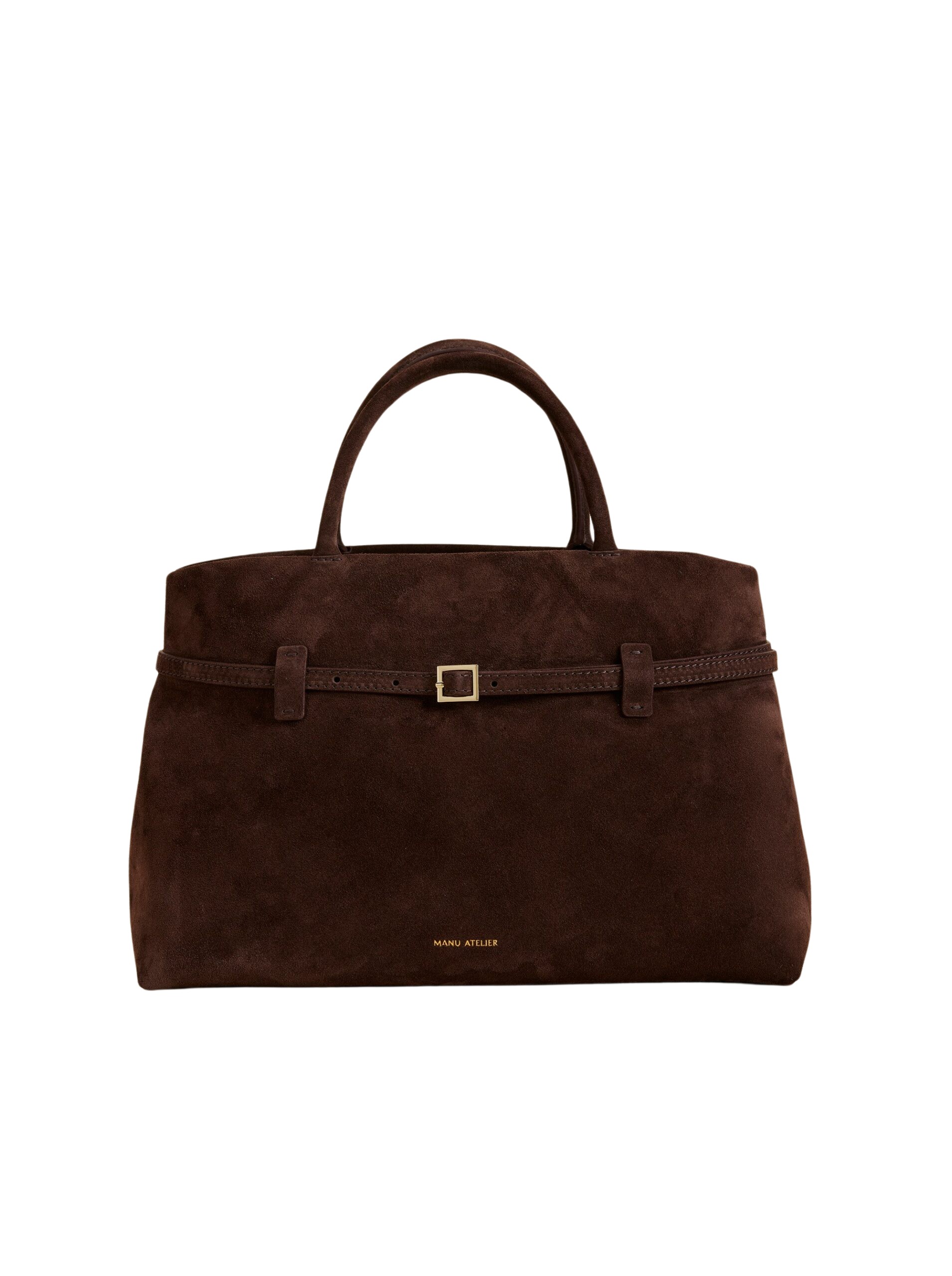 Manu Atelier Le Cambon 35 Deep Brown Suede luxury Bags from  Luxury Handbags Marketplace
