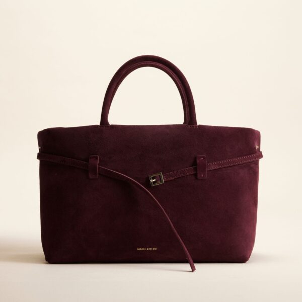 Manu Atelier Le Cambon 35 Merlot Suede, view 4