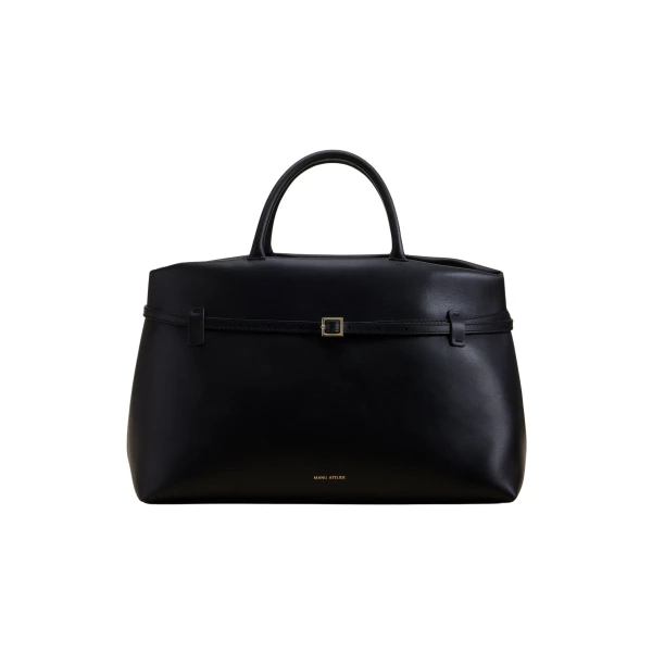 Manu Atelier Le Cambon 40 Black Soft luxury Bags from  Luxury Handbags Marketplace