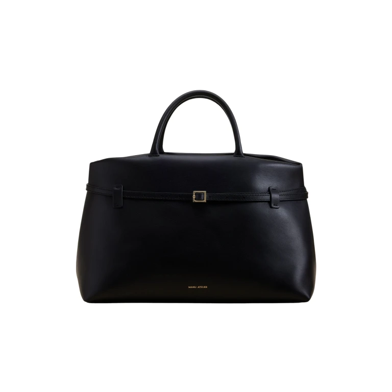 Manu Atelier Le Cambon 40 Black Soft luxury Bags from  Luxury Handbags Marketplace
