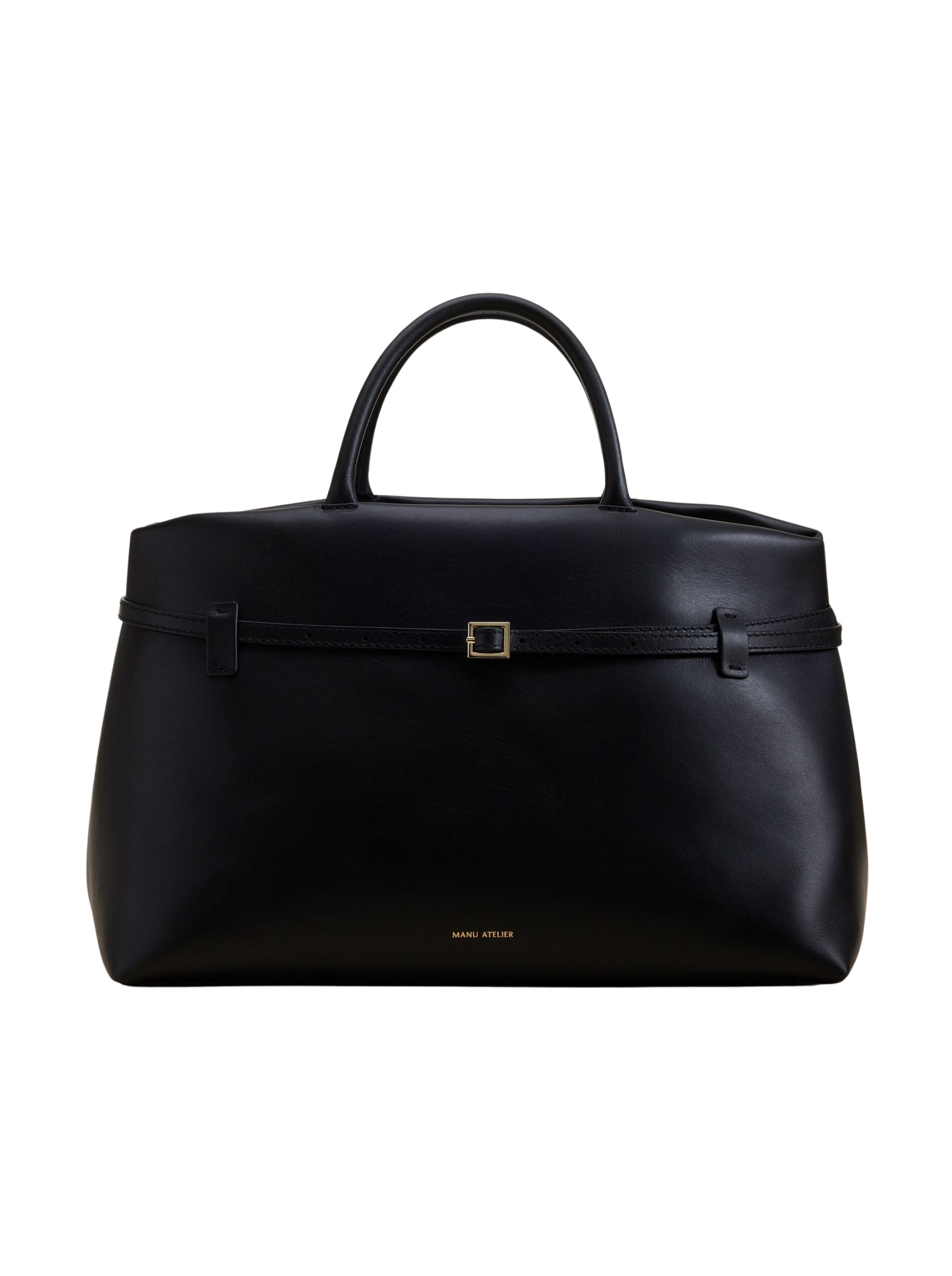 Manu Atelier Le Cambon 40 Black Soft luxury Bags from  Luxury Handbags Marketplace