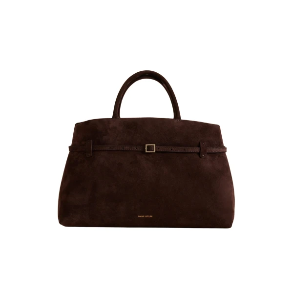Manu Atelier Le Cambon 40 Deep Brown Suede luxury Bags from  Luxury Handbags Marketplace