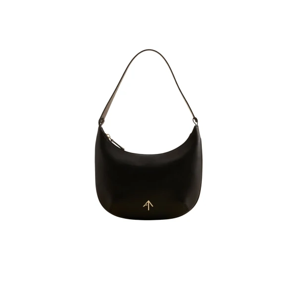 Manu Atelier Manu Mini Hobo Black Soft luxury Bags from  Luxury Handbags Marketplace