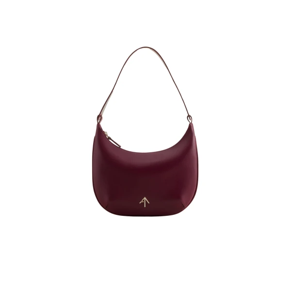 Manu Atelier Manu Mini Hobo Burgundy Soft luxury Bags from  Luxury Handbags Marketplace