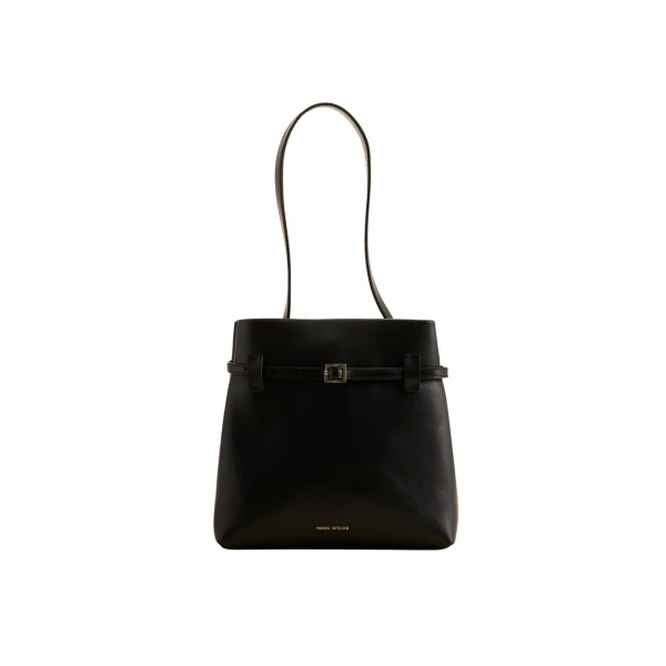 Manu Atelier Mini Tote du Jour Black Soft luxury Bags from  Luxury Handbags Marketplace