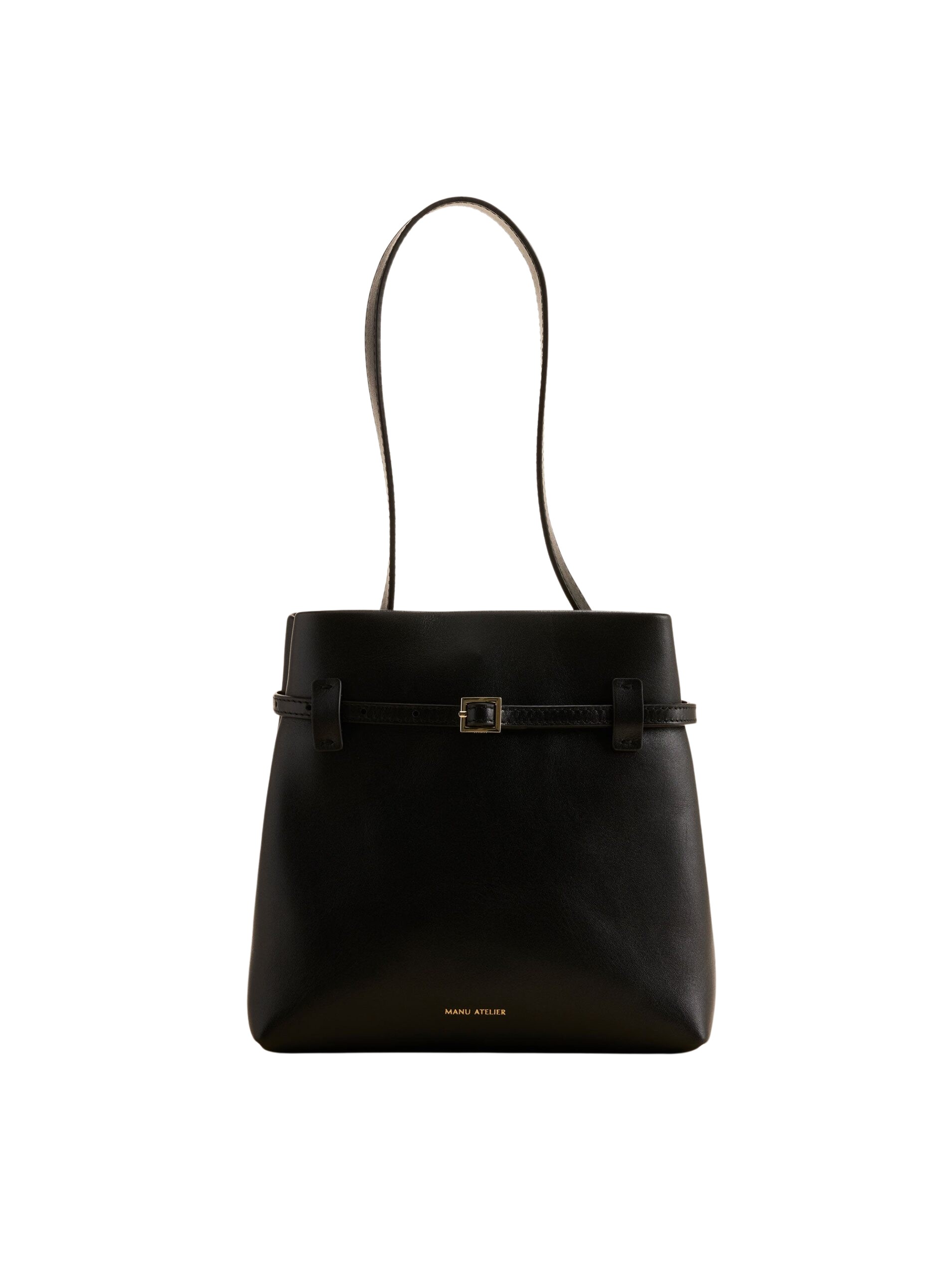 Manu Atelier Mini Tote du Jour Black Soft luxury Bags from  Luxury Handbags Marketplace