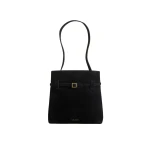 Manu Atelier Mini Tote du Jour Black Suede luxury Bags from  Luxury Handbags Marketplace