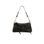 Manu Atelier Three Zipped Baguette Black Soft luxury Bags from  Luxury Handbags Marketplace