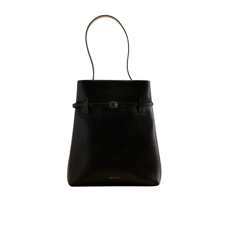 Manu Atelier Tote du Jour Black Soft luxury Bags from  Luxury Handbags Marketplace