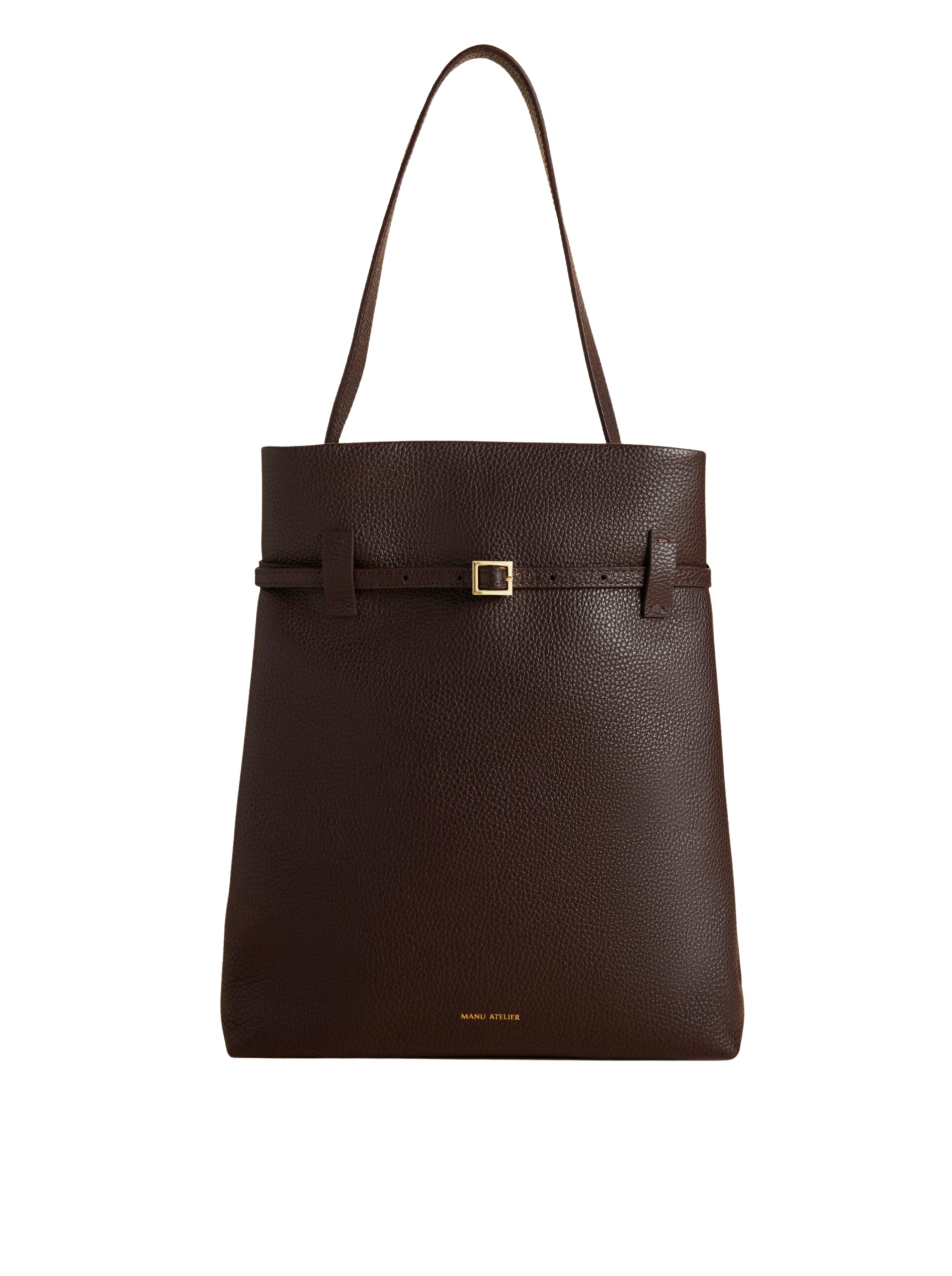 Manu Atelier Tote du Jour Deep Brown luxury Bags from  Luxury Handbags Marketplace
