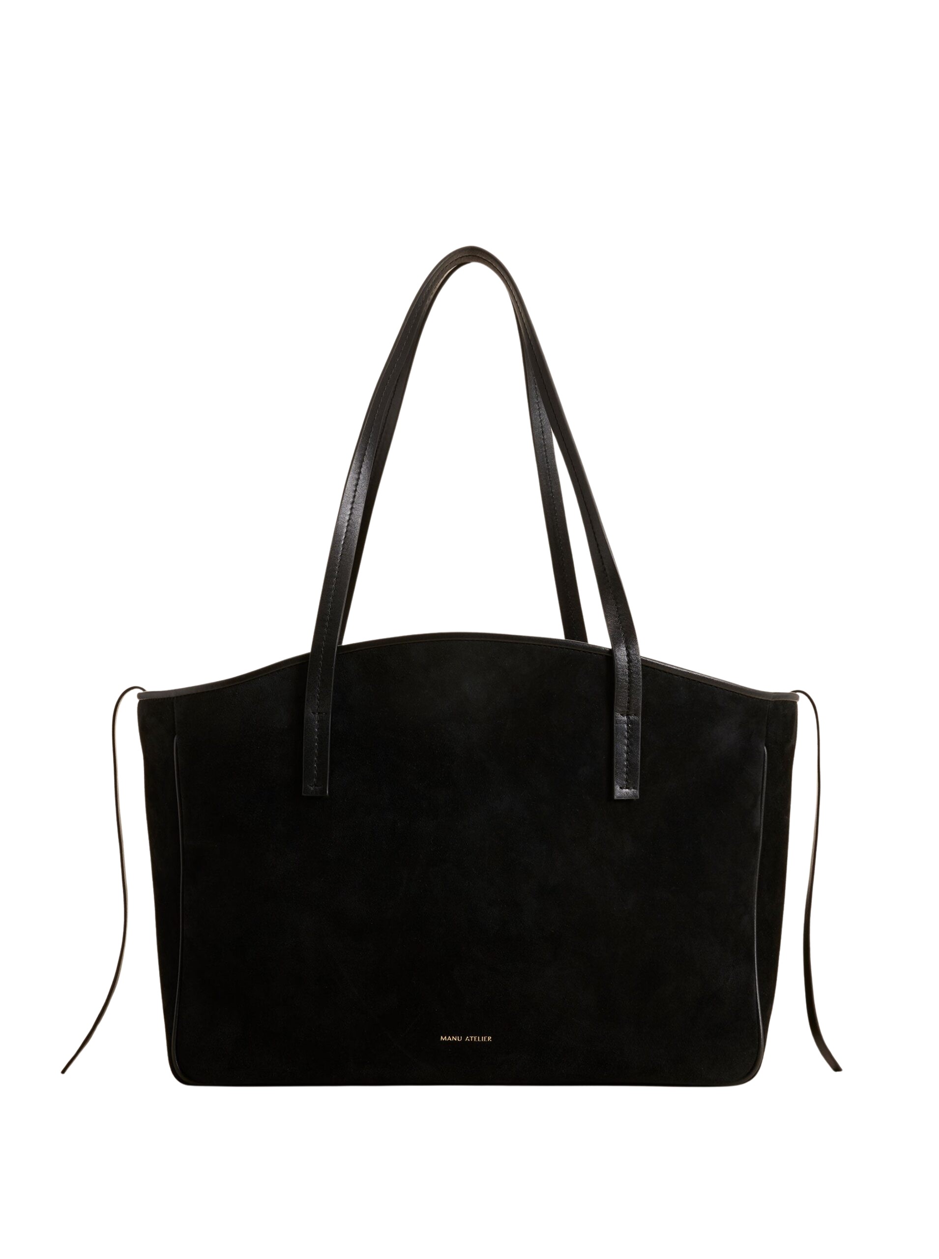 Manu Atelier XL du Jour Black Suede & Black Soft luxury Bags from  Luxury Handbags Marketplace