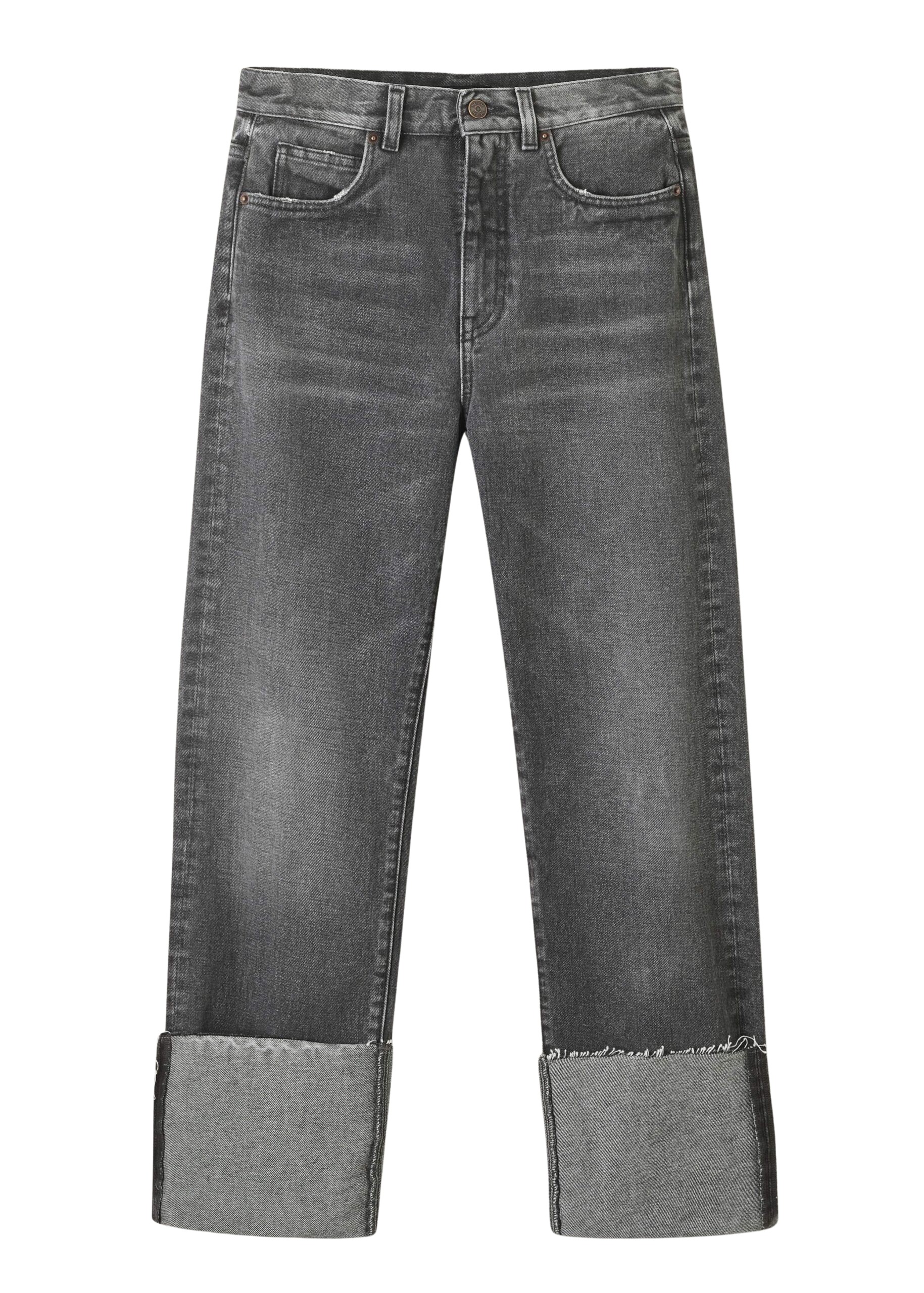 Me and Em Authentic Relaxed Deep Turn-Up Jean