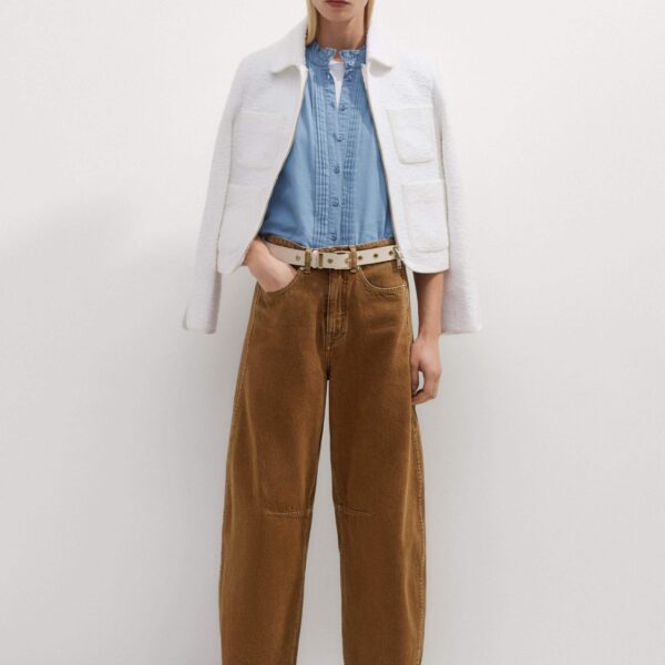 Me and Em Chambray Blouse, view 3