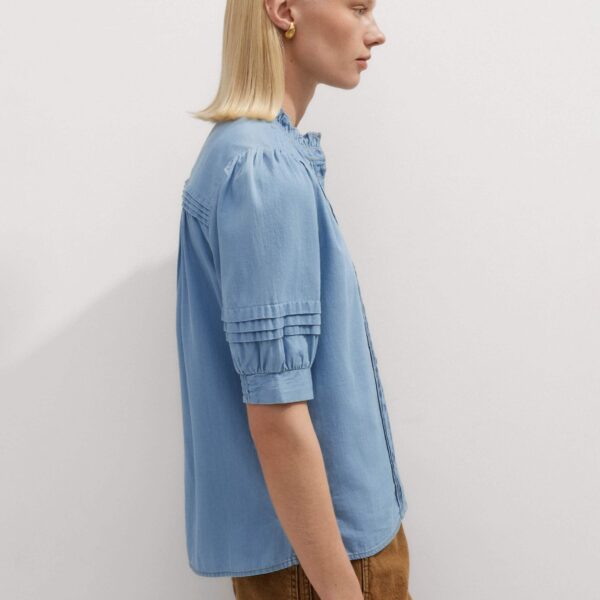 Me and Em Chambray Blouse, view 5