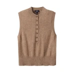 Me-and-Em-Merino-Speckle-Button-Neck-Sweater-Vest-scaled74536_nobg Me and Em Knitwear luxury Clothing from Luxury Handbags Marketplace