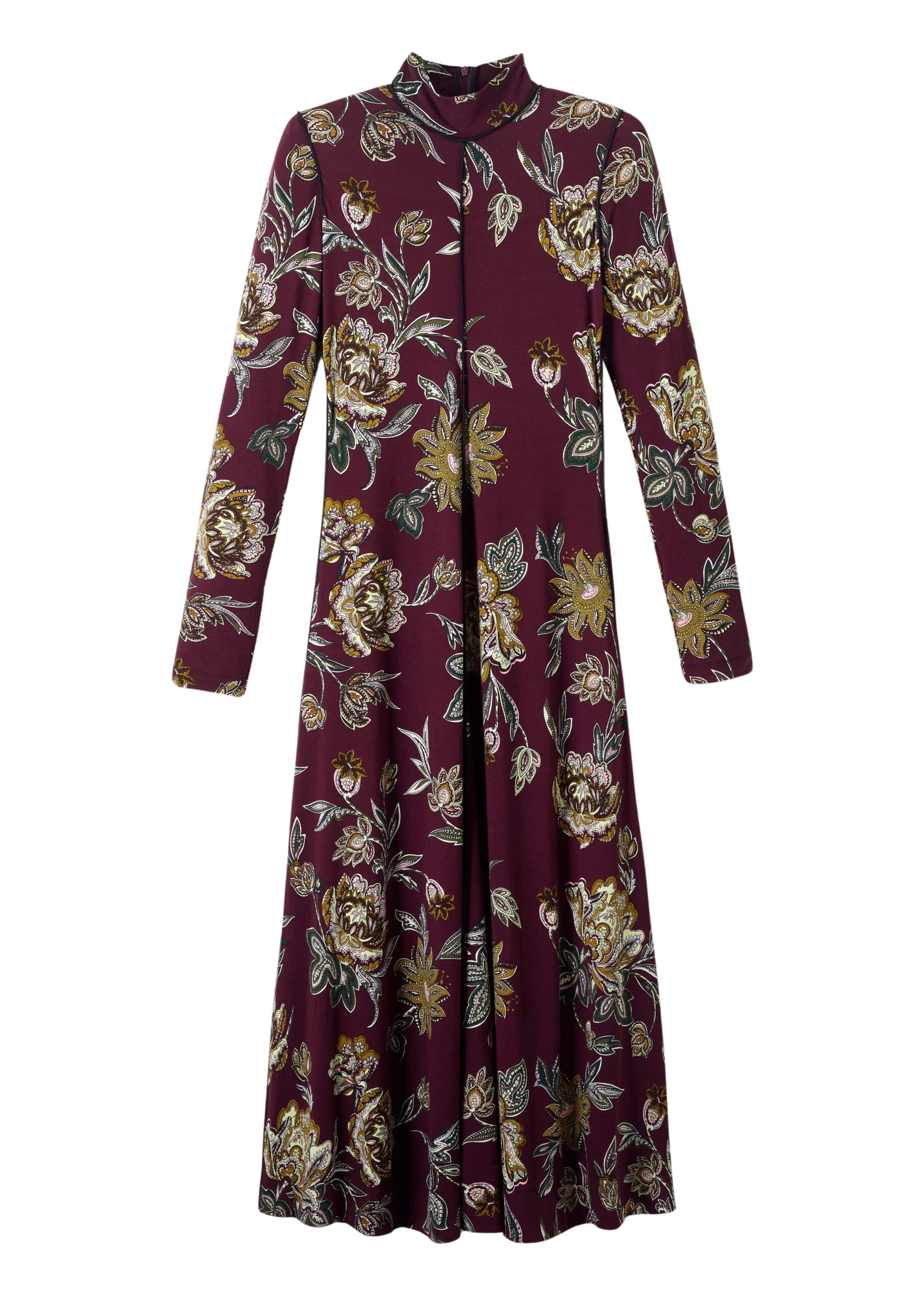 Me and Em Rich Autumn Floral Print Maxi Dress