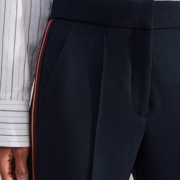 Me and Em Tomboy Side Stripe Slim Crop Pant, view 3