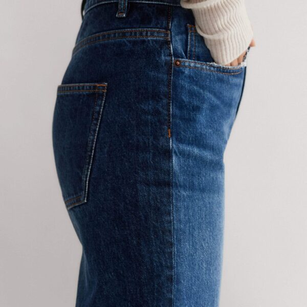Me and Em Two-Tone Straight Crop Jean, view 3