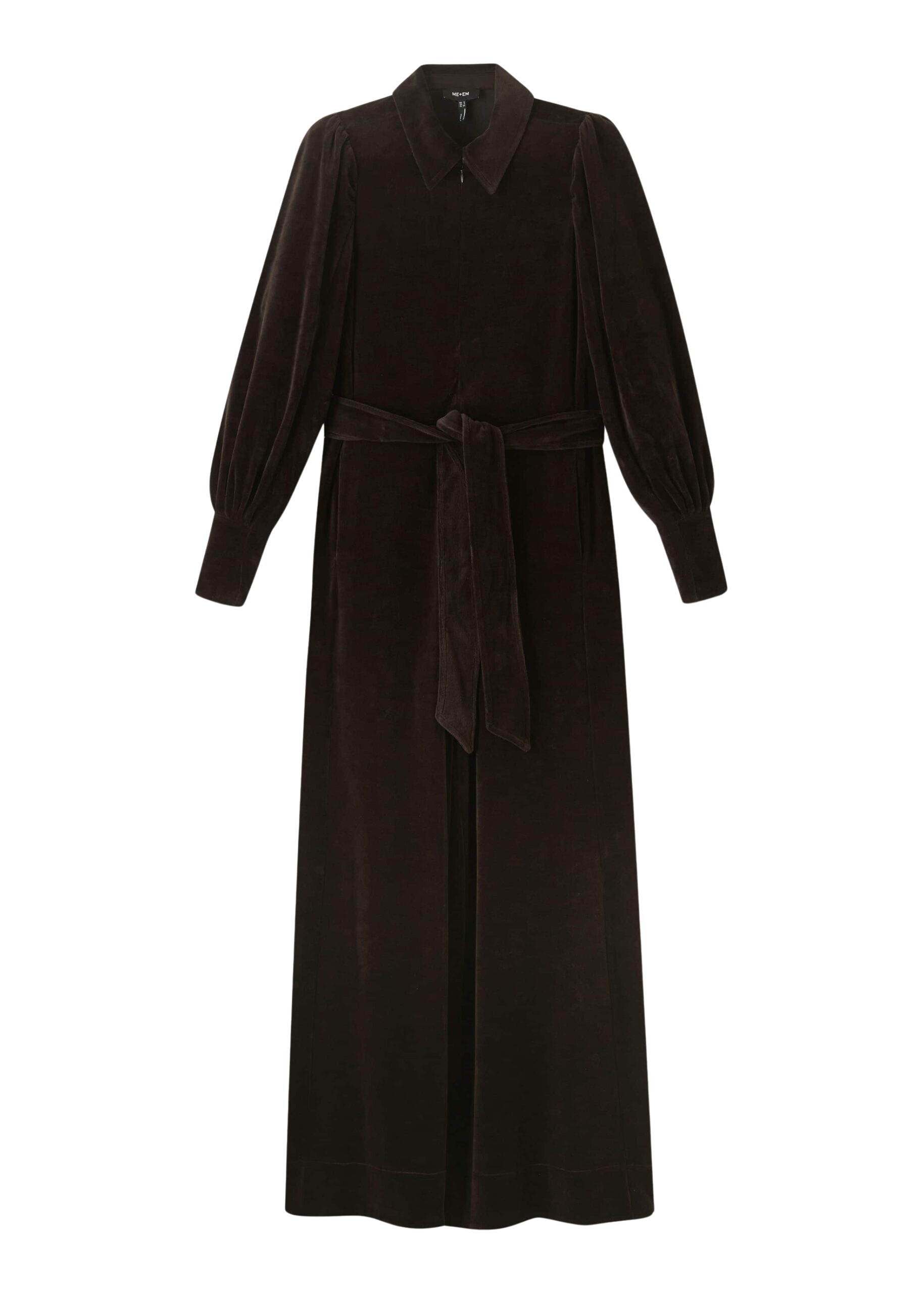 Me and Em Velour Jumpsuit + Belt