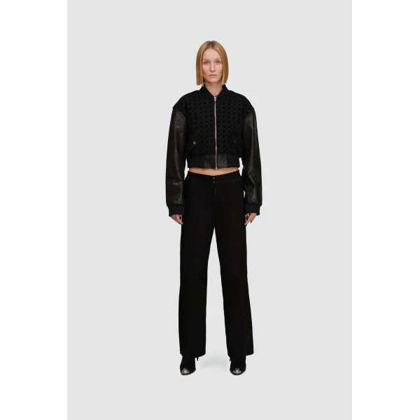 Claw Cropped Bomber