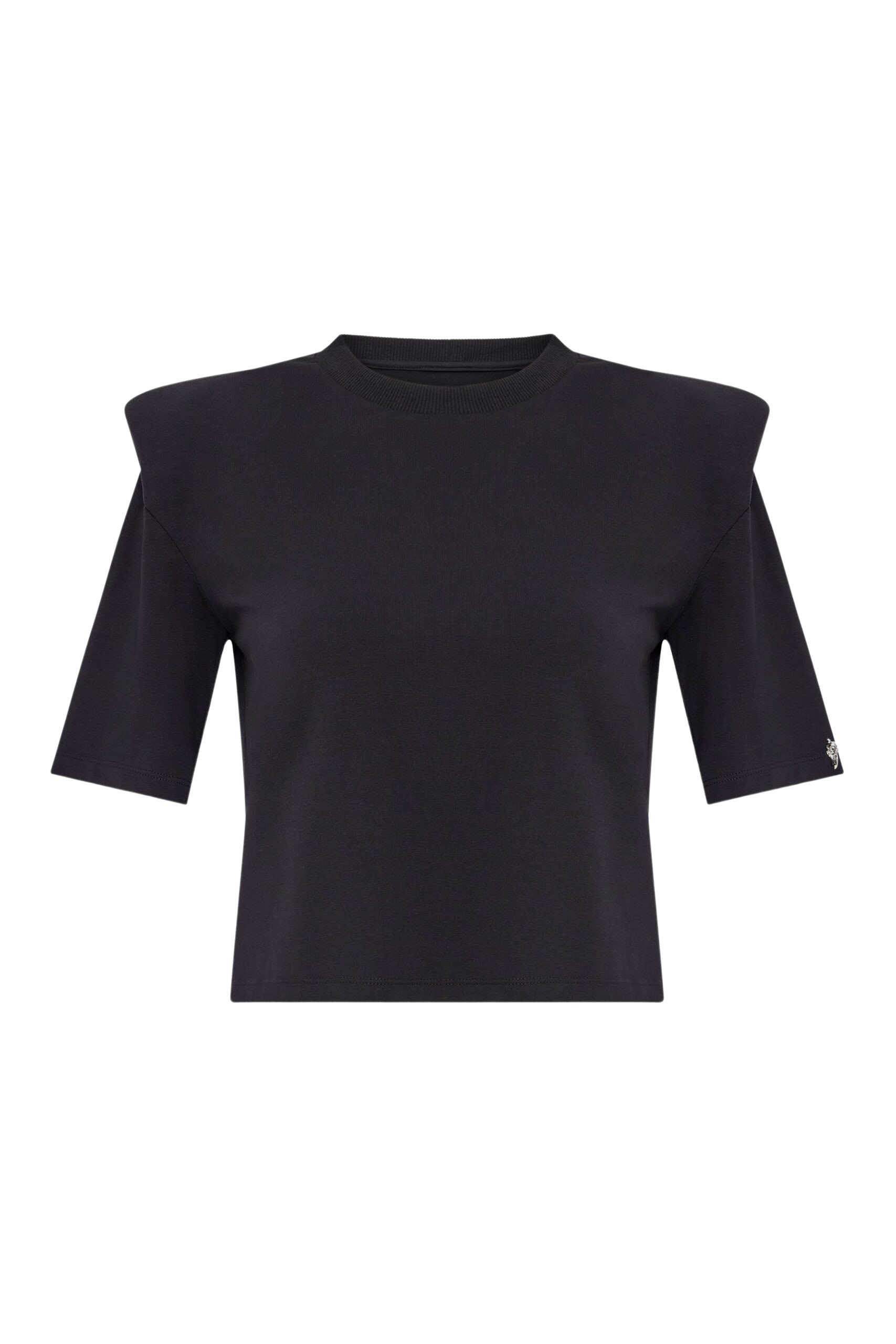 Pritch London Power Shoulder T-Shirt Top