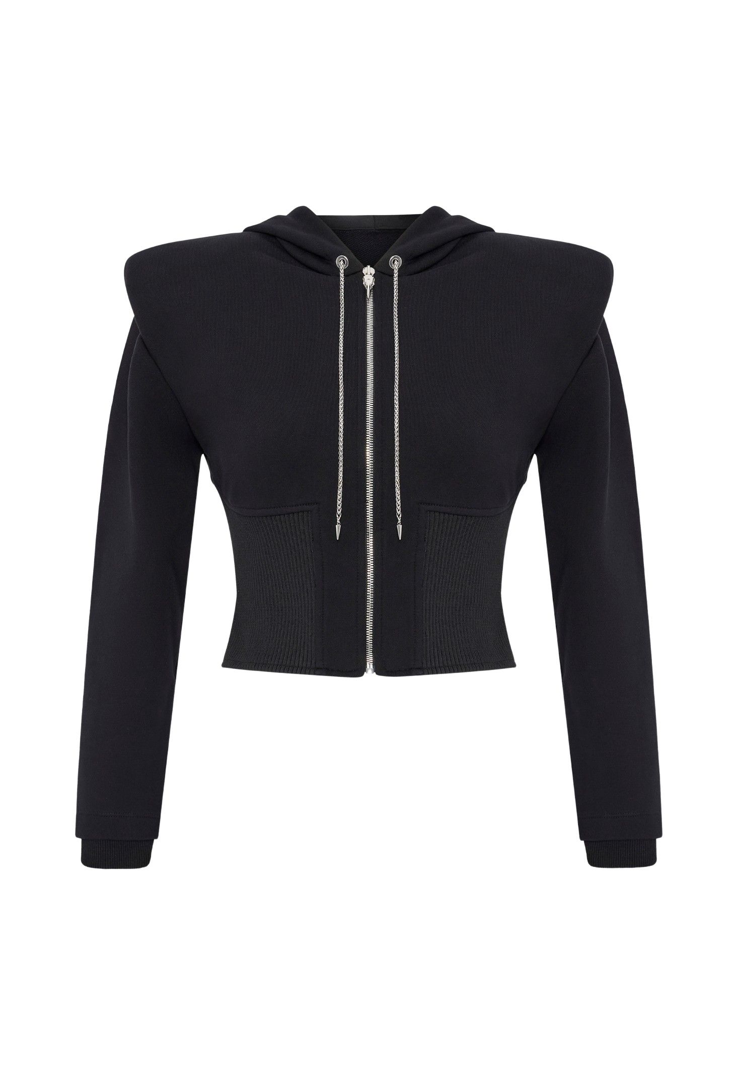 Black Corset Hoodies luxury Clothing from  Luxury Handbags Marketplace