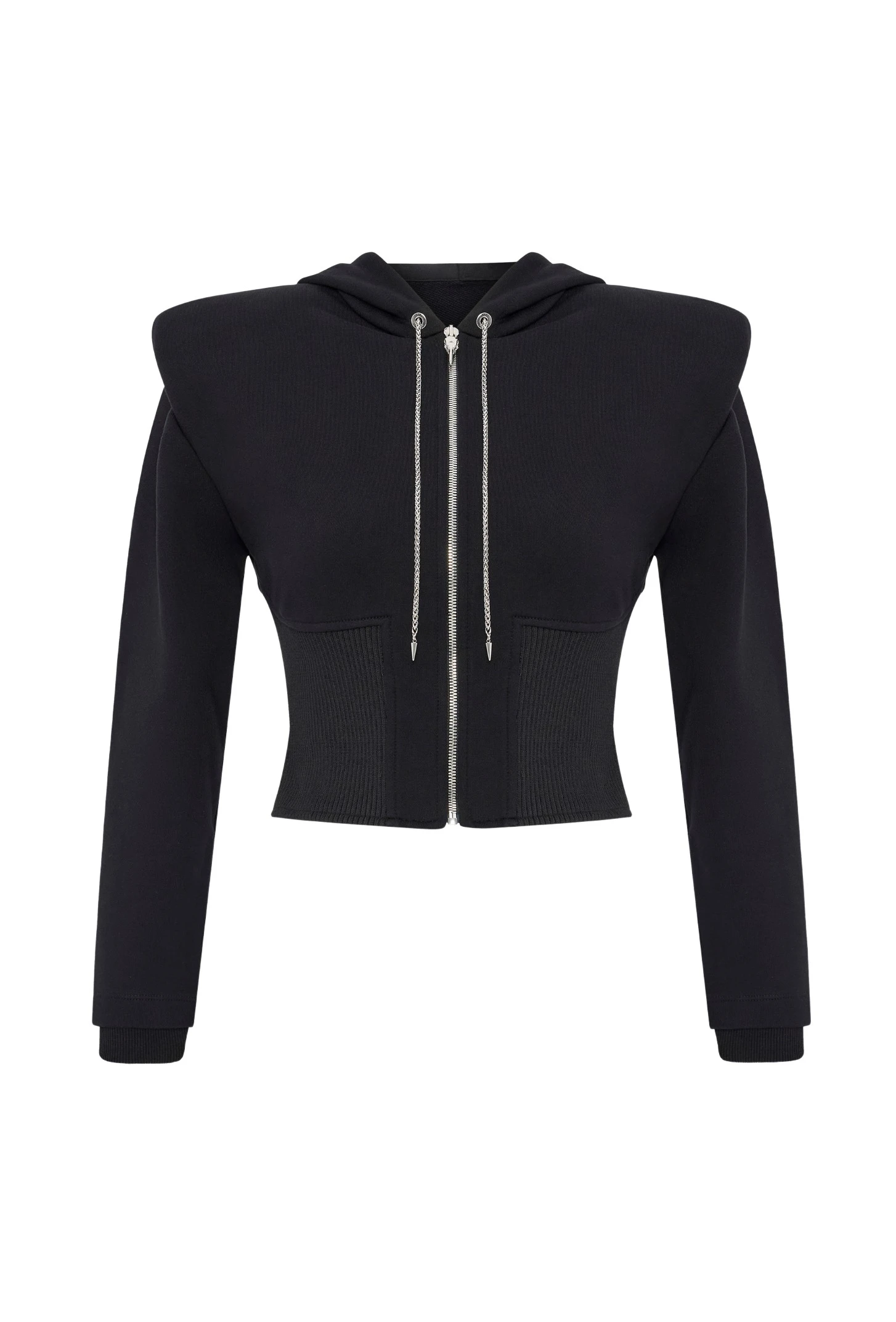 Pritch-London-Soft-Corset-Hoodie-435511_nobg Black Corset Hoodies luxury Clothing from Luxury Handbags Marketplace