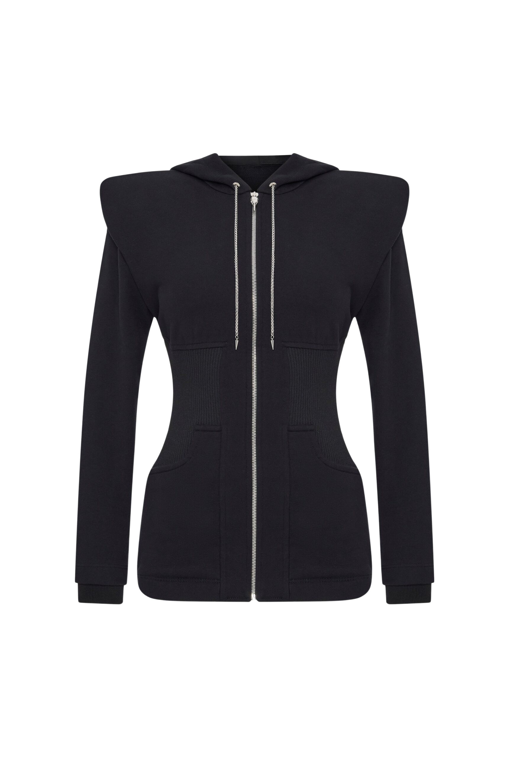 Black Corset Hoodies luxury Clothing from  Luxury Handbags Marketplace