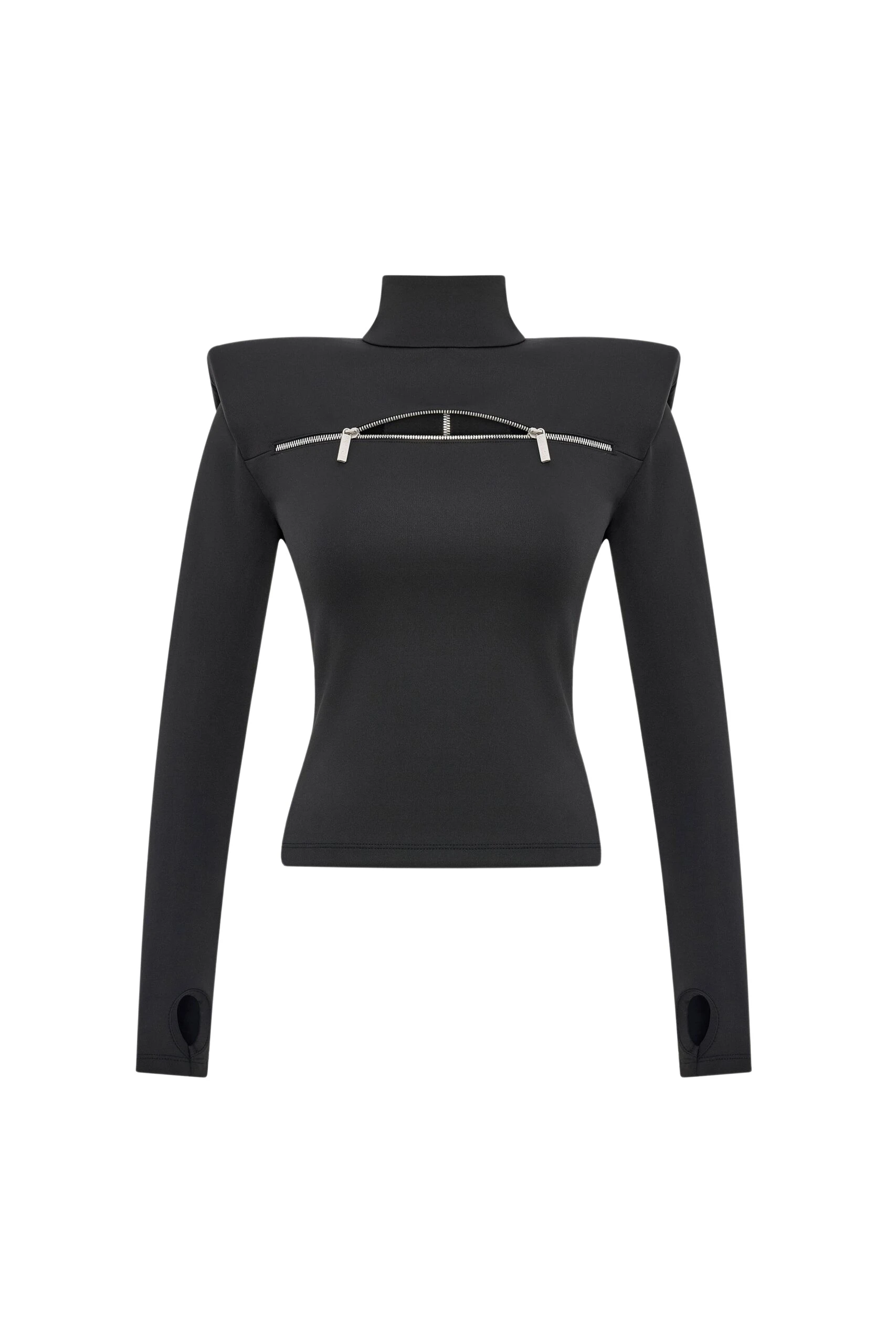 Pritch-London-Zip-It-Turtleneck-scaled63670_nobg Black Corset Tops luxury Clothing from Luxury Handbags Marketplace