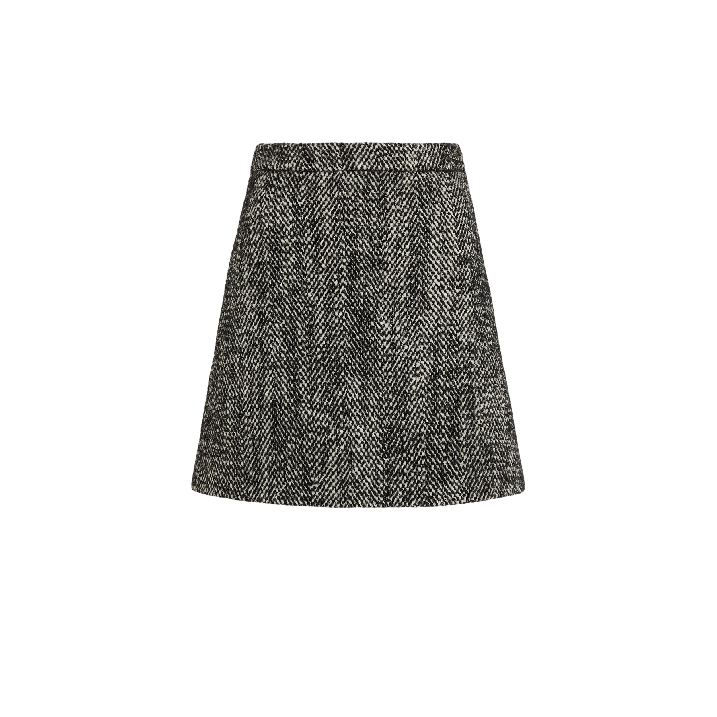 Safiyaa-Bronagh-Black-Wool-Skirt52846_nobg Safiyaa Clothing luxury Clothing from Luxury Handbags Marketplace