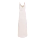 Safiyaa-Mariam-Barely-Pink-Long-Dress17379_nobg Safiyaa Clothing luxury Clothing from Luxury Handbags Marketplace