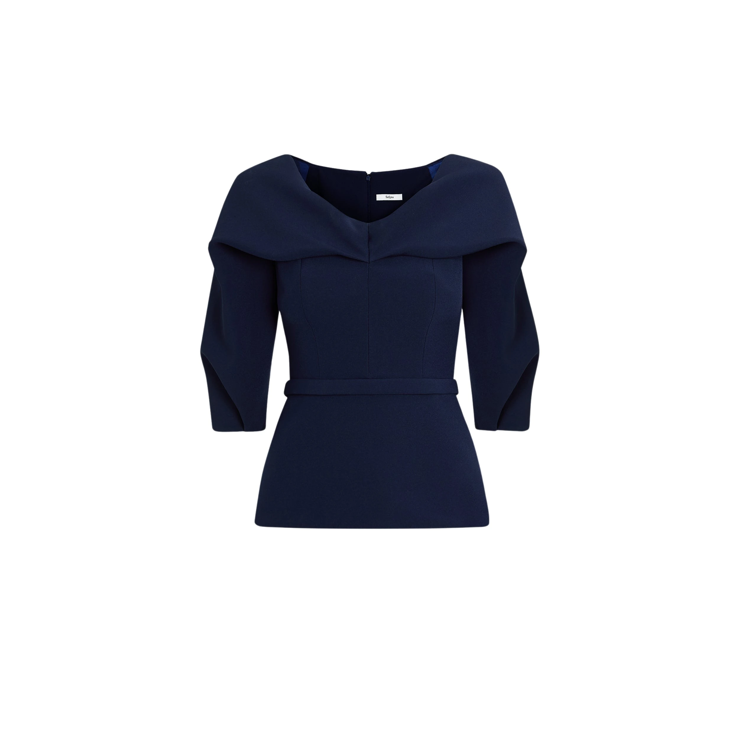 Safiyaa-Noria-Maritime-Top94047_nobg Safiyaa Clothing luxury Clothing from Luxury Handbags Marketplace
