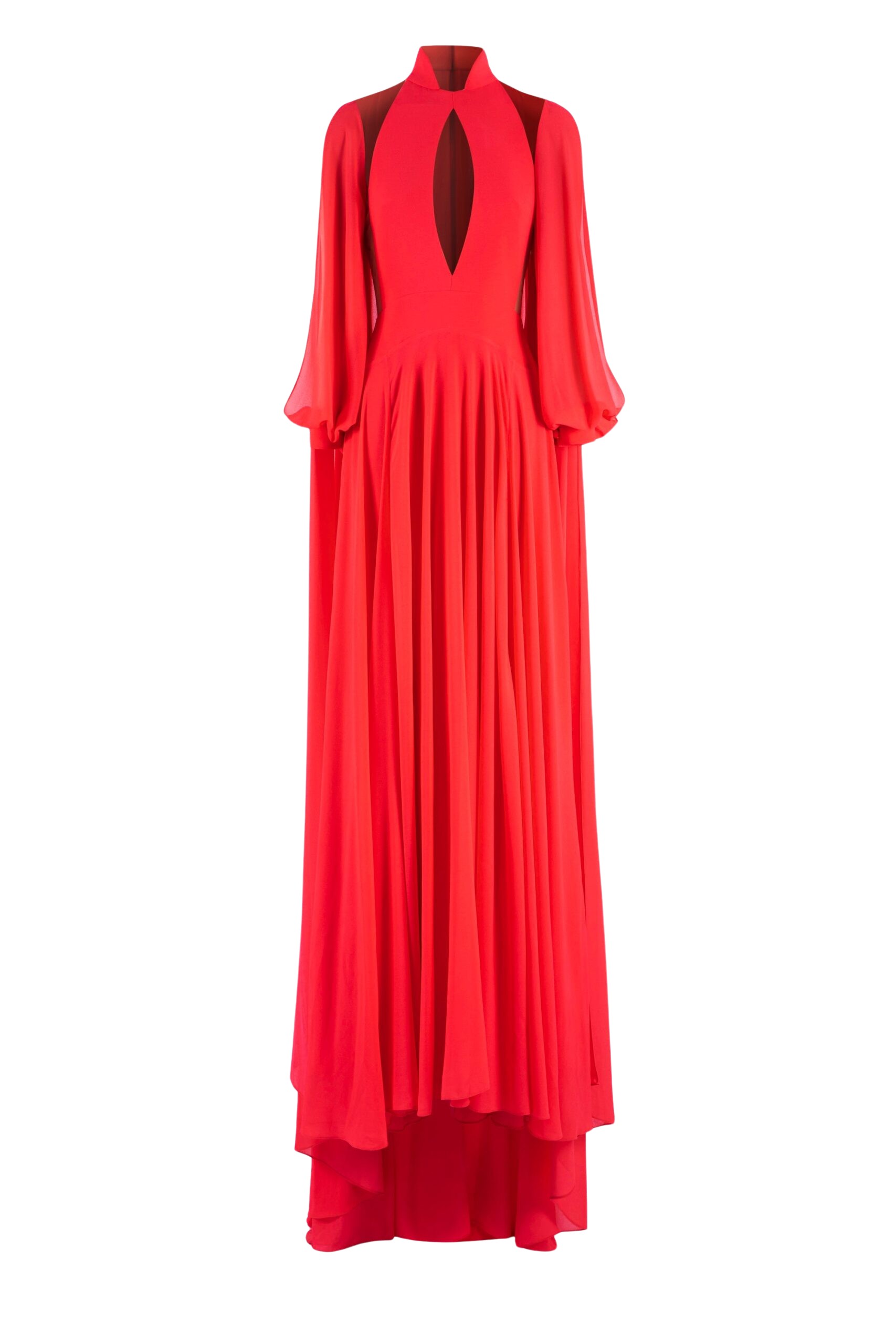 Saiid Kobeisy Crepe georgette long dress