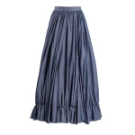 Saiid-Kobeisy-Denim-skirt-with-gatherings-scaled88151_nobg Saiid Kobeisy Dresses luxury Clothing from Luxury Handbags Marketplace