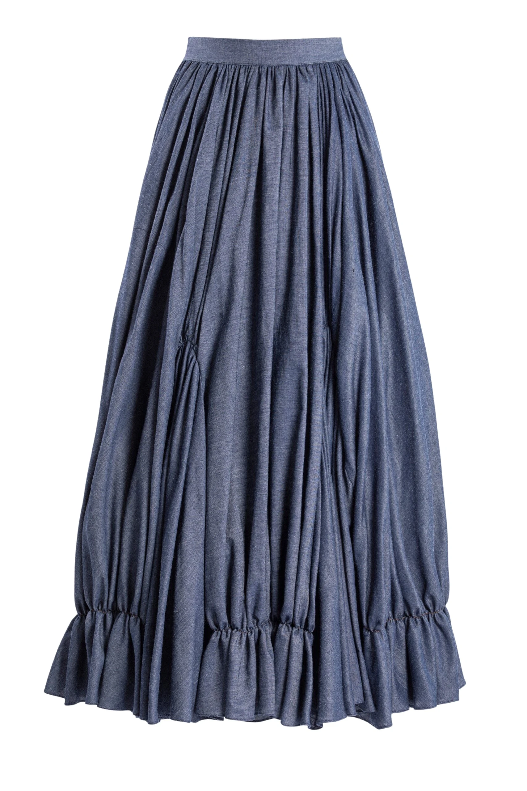 Saiid-Kobeisy-Denim-skirt-with-gatherings-scaled88151_nobg Saiid Kobeisy Dresses luxury Clothing from Luxury Handbags Marketplace