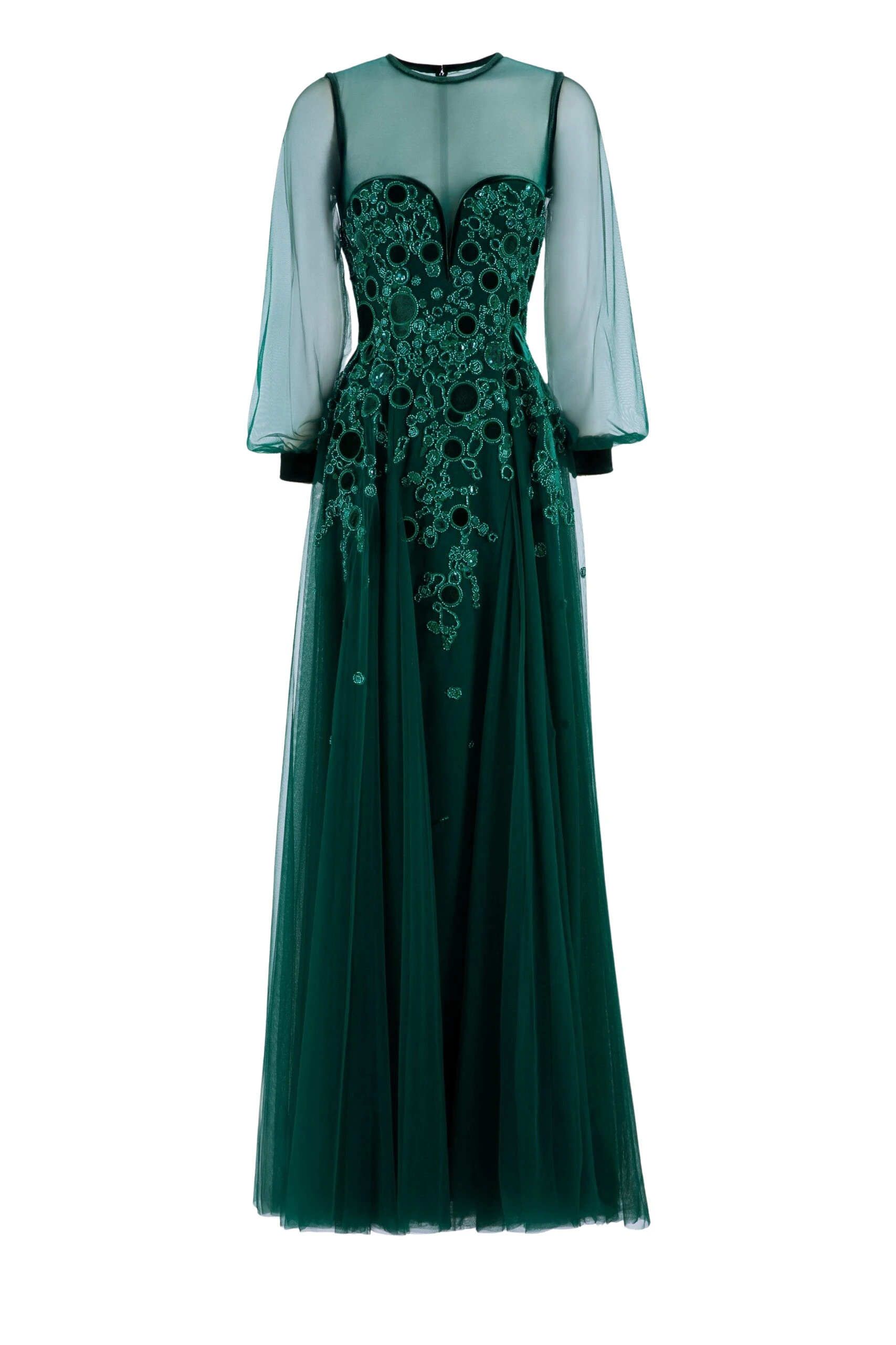 Saiid-Kobeisy-Embroidered-tulle-dress-4-scaled79528_nobg Saiid Kobeisy Dresses luxury Clothing from Luxury Handbags Marketplace