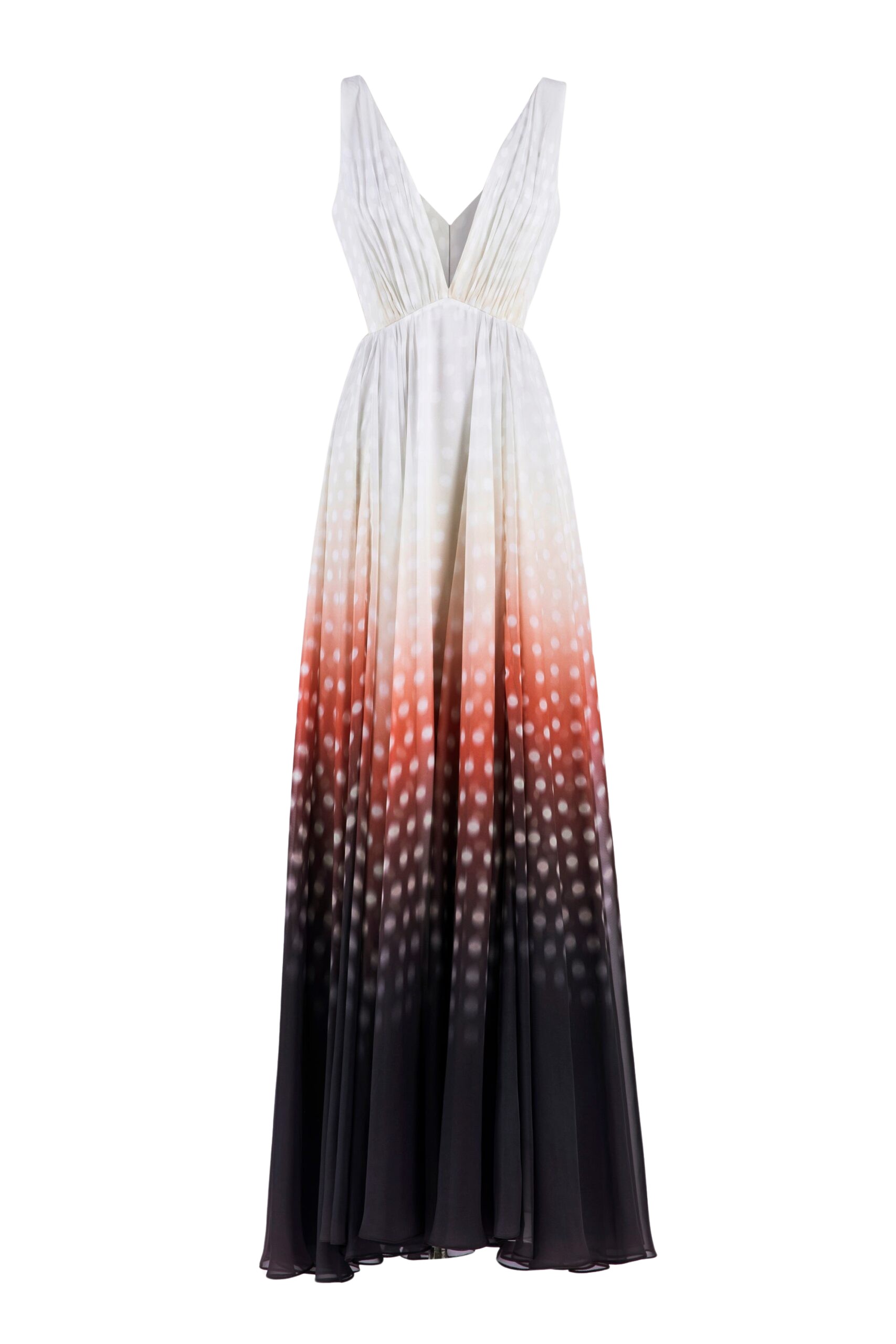 Saiid Kobeisy Gradient printed dress