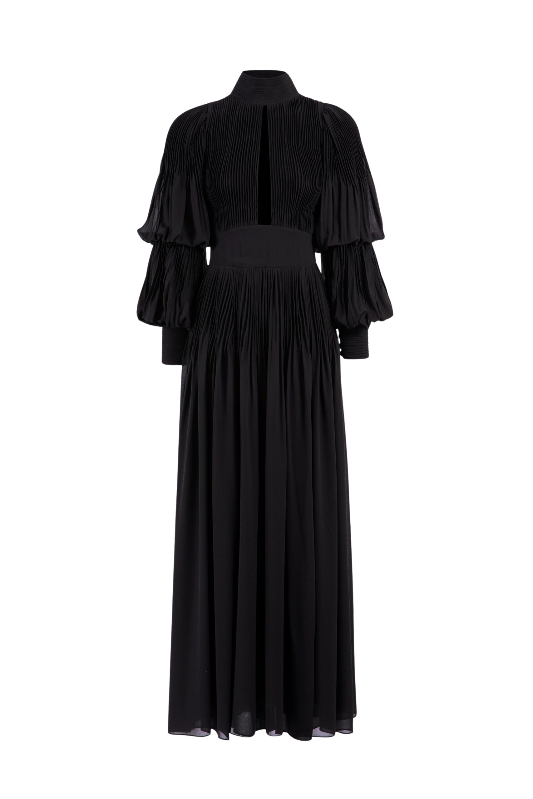 Saiid Kobeisy Pleated midi dress