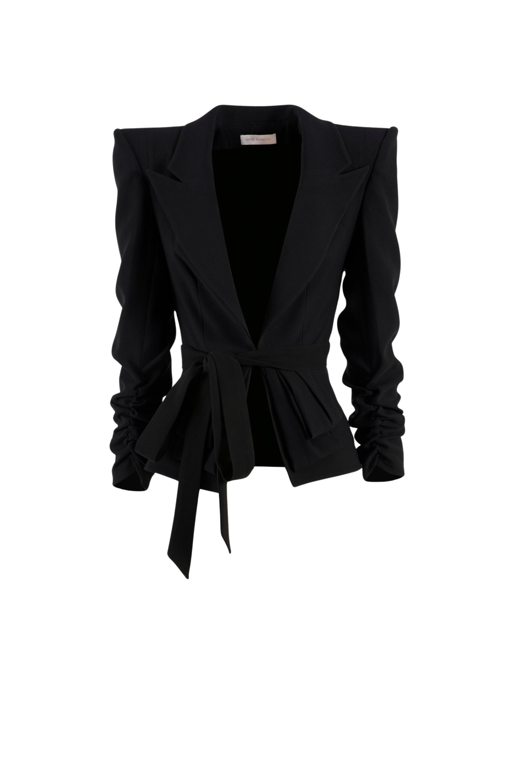 Saiid Kobeisy Tailored crepe jacket