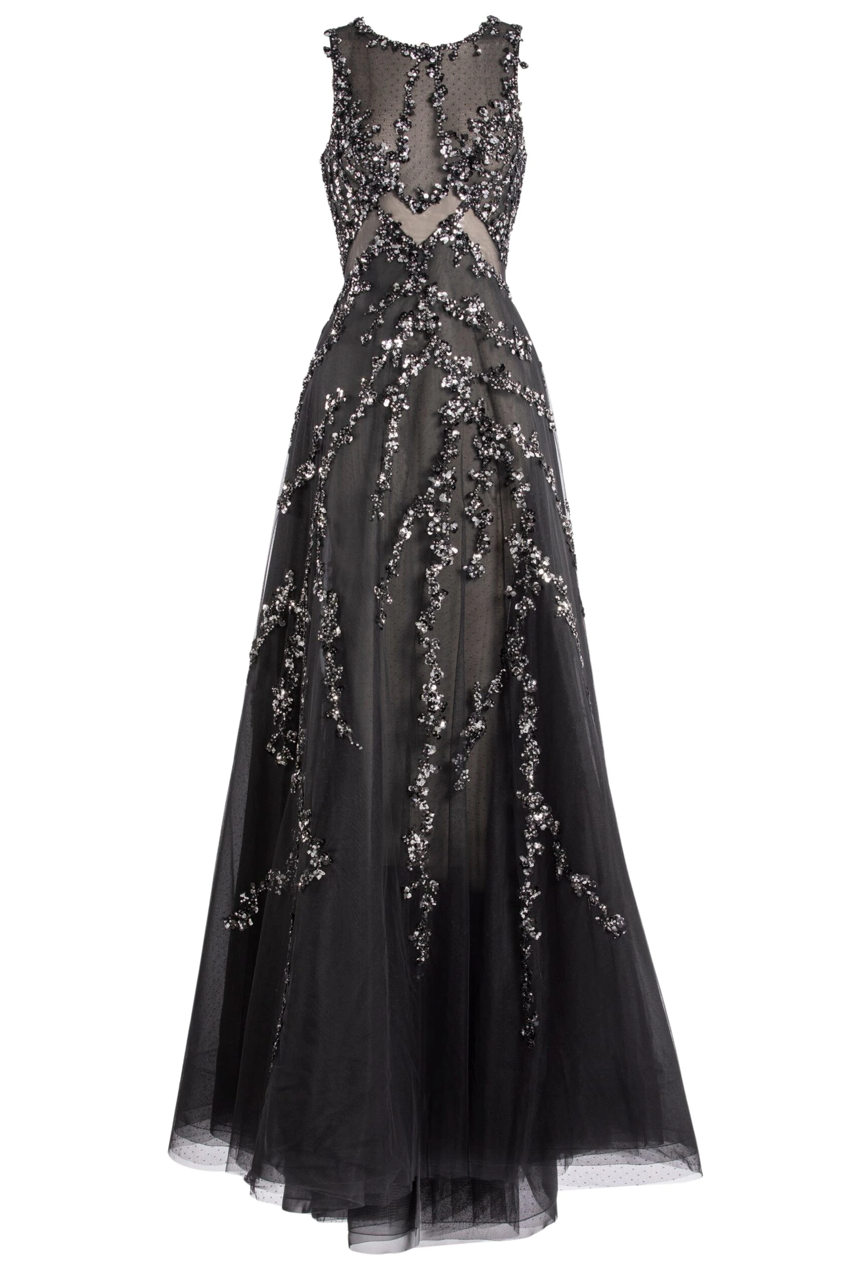 Saiid-Kobeisy-Tulle-dress-with-beading-scaled82988_nobg Saiid Kobeisy Dresses luxury Clothing from Luxury Handbags Marketplace