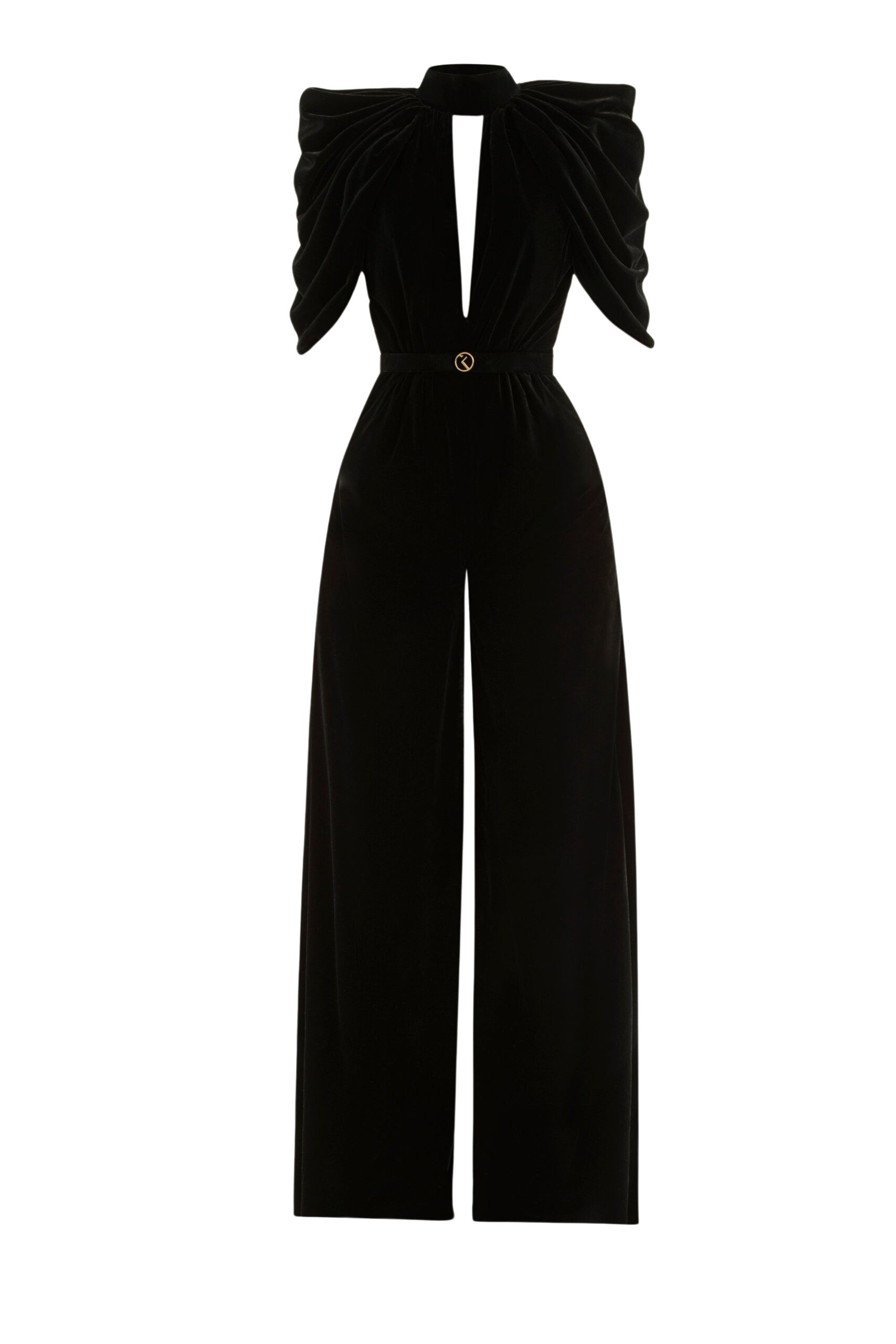 Saiid Kobeisy Velvet jumpsuit